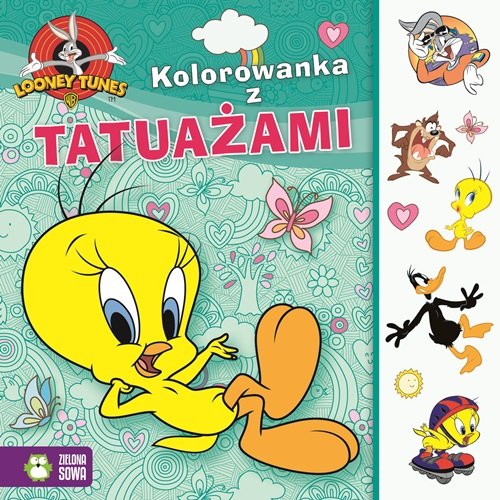 Image of Looney Tunes Kolorowanka z tatuażami