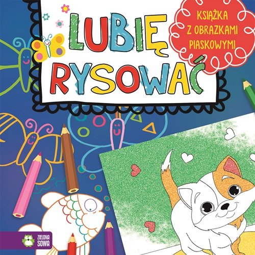 Image of Lubię rysować Książka z obrazkami piaskowymi