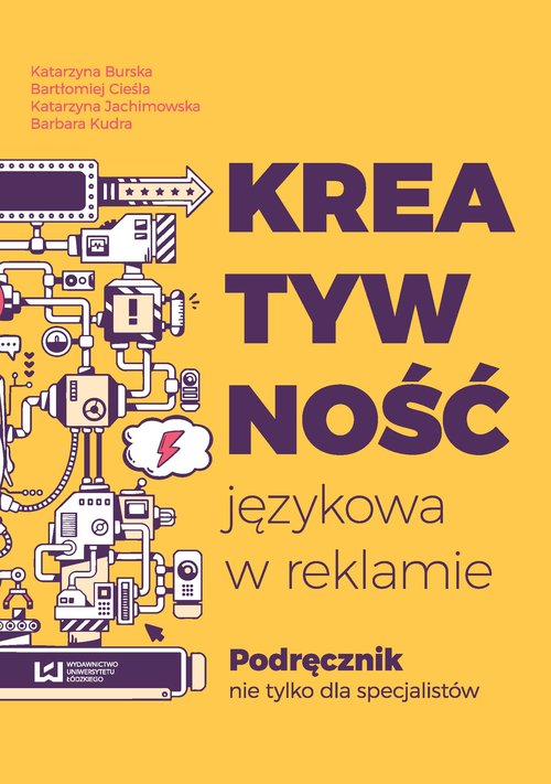 Image of Kreatywność językowa w reklamie Podręcznik nie tylko dla specjalistów