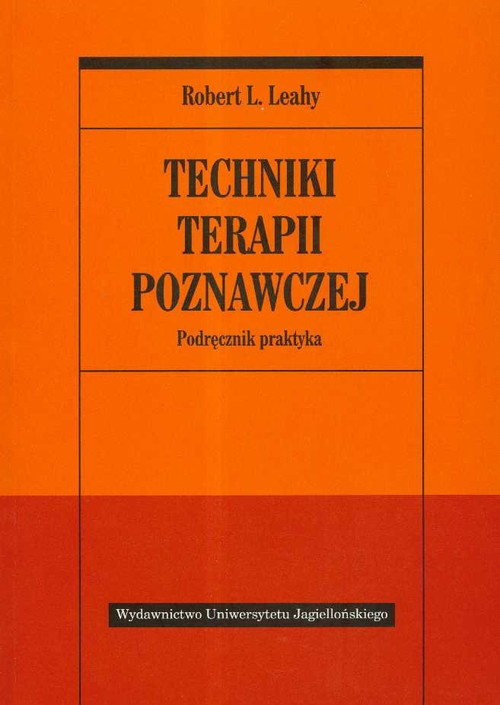 Image of Techniki terapii poznawczej Podręcznik praktyka