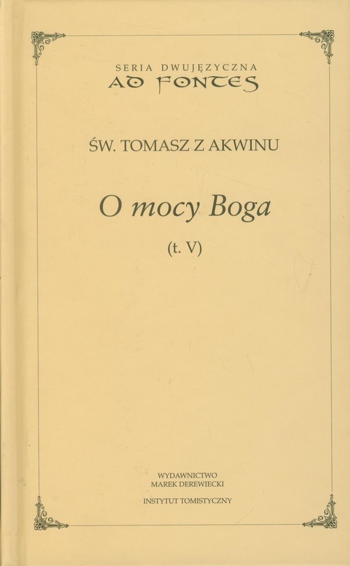 Image of O mocy Boga Tom 5 Seria dwujęzyczna