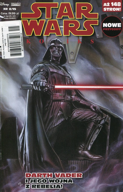 Image of Star Wars Komiks 2/2015 Darth Vader i jego wojna z Rebelią!