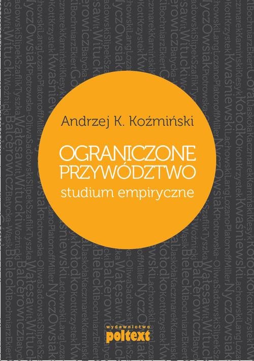 Image of Ograniczone przywództwo Studium empiryczne