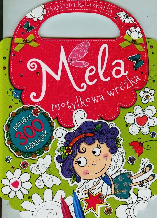 Image of Mela motylkowa wróżka Magiczna kolorowanka