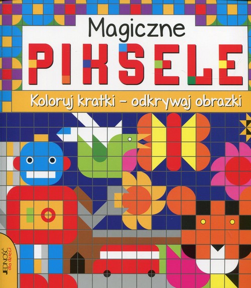 Image of Magiczne piksele Koloruj kartki - odkrywaj obrazki