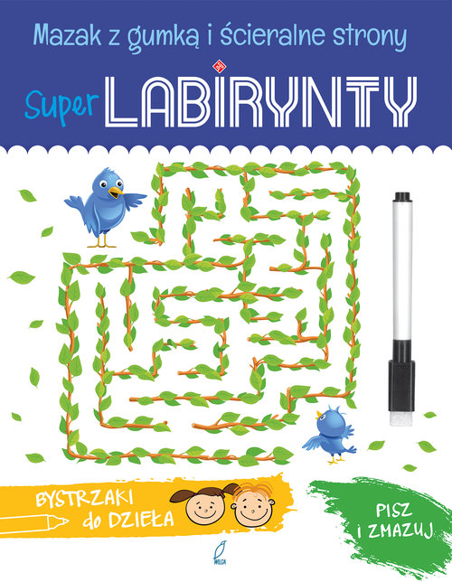 Image of Super labirynty Książka z mazakiem