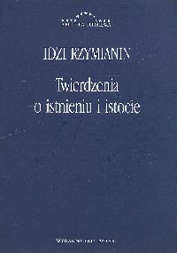 Image of Twierdzenia o istnieniu i istocie