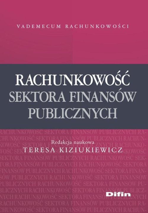 Image of Rachunkowość sektora finansów publicznych