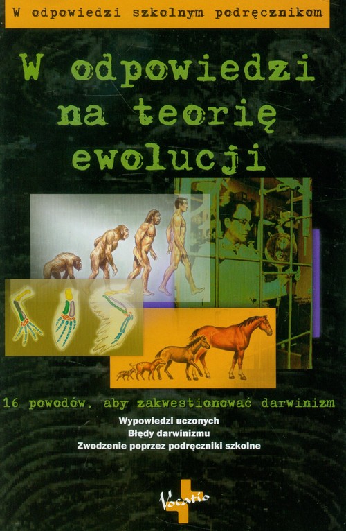 Image of W odpowiedzi na teorię ewolucji