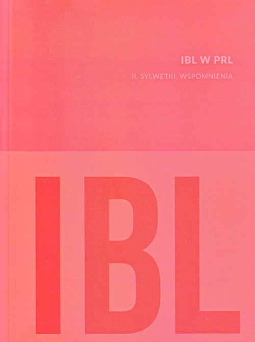 Image of IBL w PRL II Sylwetki Wspomnienia