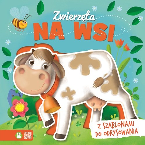 Image of Książka z szablonem Zwierzęta na wsi