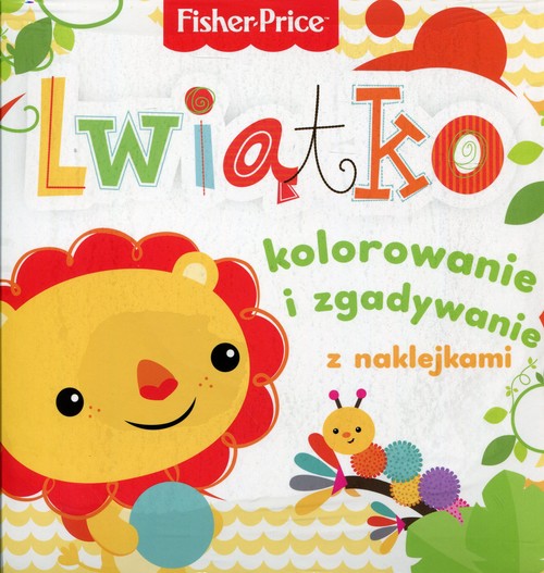 Image of Fisher Price Kolorowanka podłogowa Lwiątko kolorowanie i zgadywanie z naklejkami