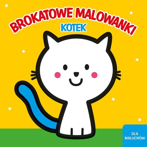 Image of Brokatowe malowanki Kotek