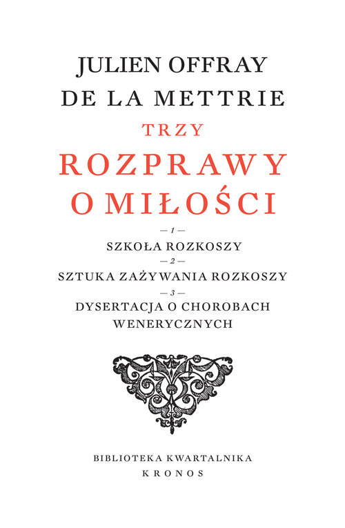 Image of Trzy rozprawy o miłości