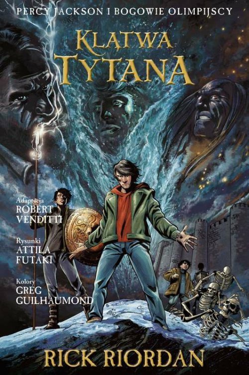 Image of Klątwa Tytana Tom 3 Komiks Percy Jackson i Bogowie Olimpijscy