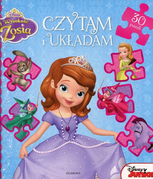 Image of Jej wysokość Zosia Czytam i układam 30 puzzli