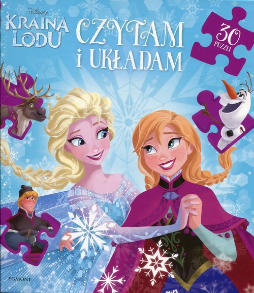 Image of Kraina Lodu Czytam i układam 30 puzzli