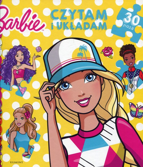 Image of Barbie Czytam i układam 30 puzzli
