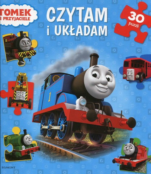Image of Tomek i przyjaciele Czytam i układam 30 puzzli