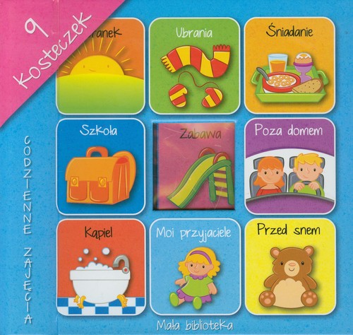 Image of Mała biblioteka 9 kosteczek Codzienne zajęcia