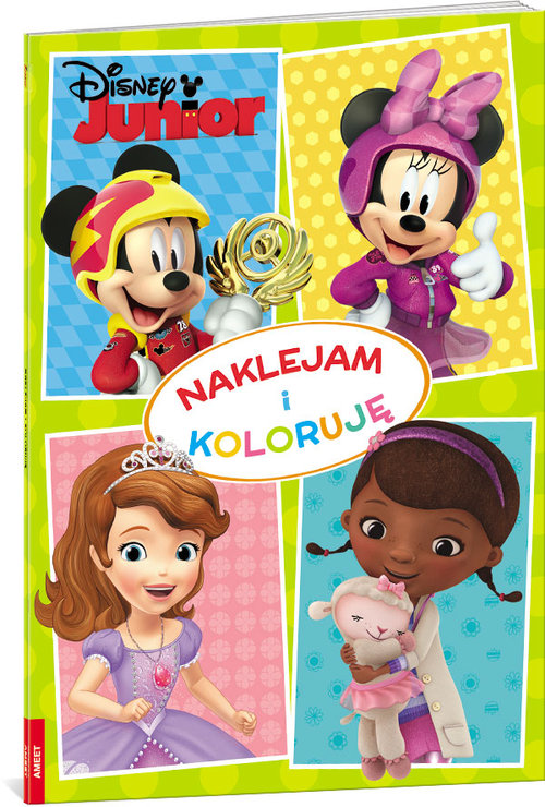 Image of Disney Junior Naklejam i koloruję NAK-2