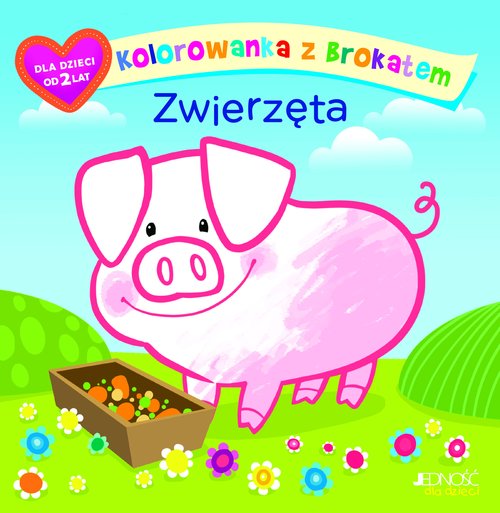 Image of Kolorowanka z brokatem Zwierzęta