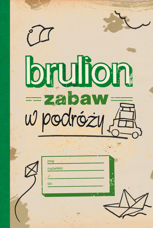 Image of Brulion zabaw w podróży