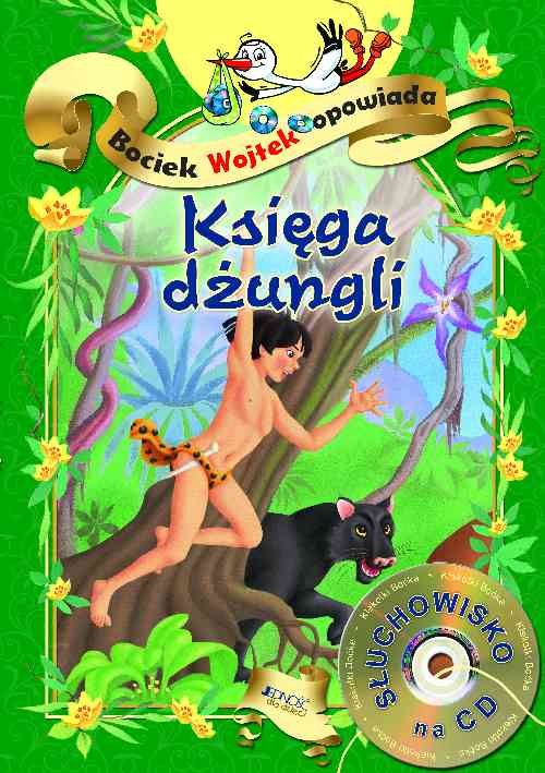 Image of Księga dżungli Bociek Wojtek opowiada