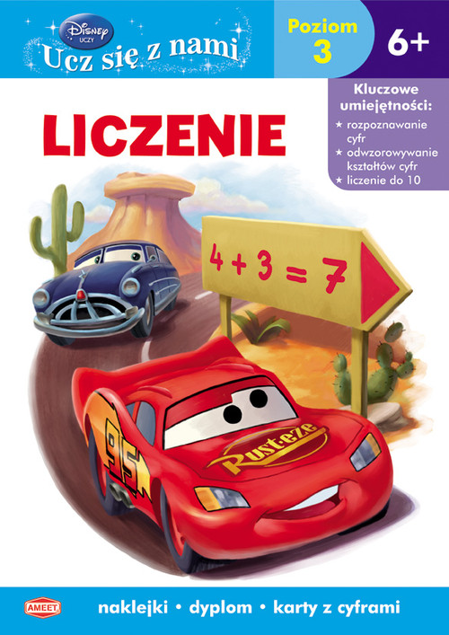 Image of Disney Ucz się z nami Auta Liczenie UDB12