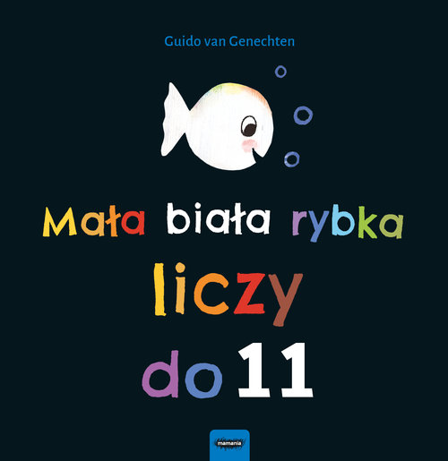 Image of Mała biała rybka liczy do 11