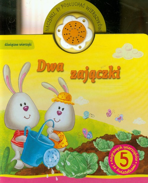 Image of Dwa zajączki Dźwięczne wierszyki