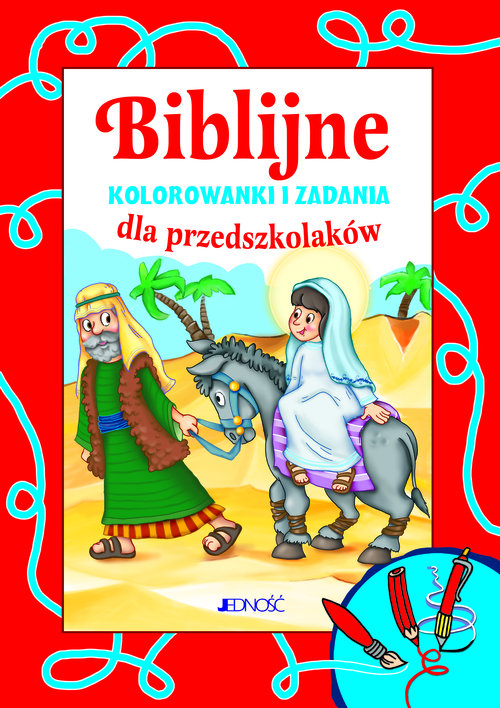 Image of Biblijne kolorowanki i zadania dla przedszkolaków