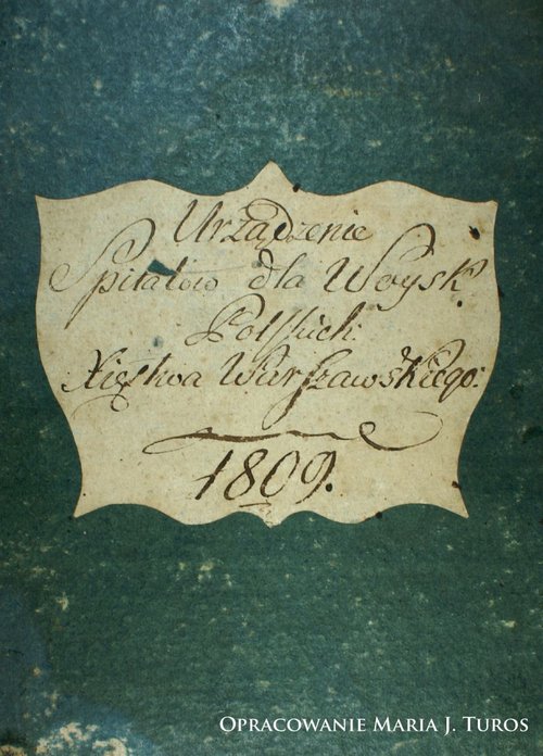 Image of Urządzenie Szpitalów dla Woysk Xsięstwa Warszawskiego