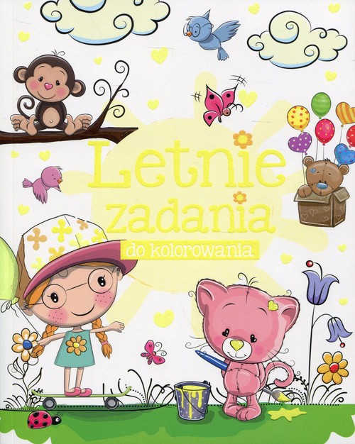 Image of Letnie zadania do kolorowania