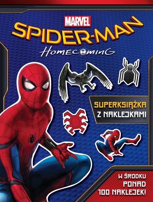Image of Spider-Man Homecoming Superksiążka z naklejkami