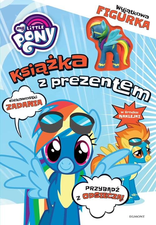Image of My Little Pony Książka z prezentem Rainbow Dash