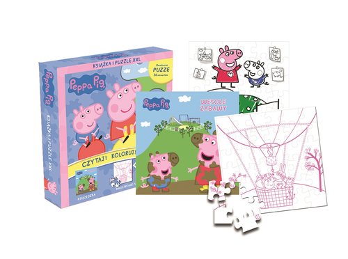 Image of Peppa Pig Czytaj! Koloruj! Baw się!