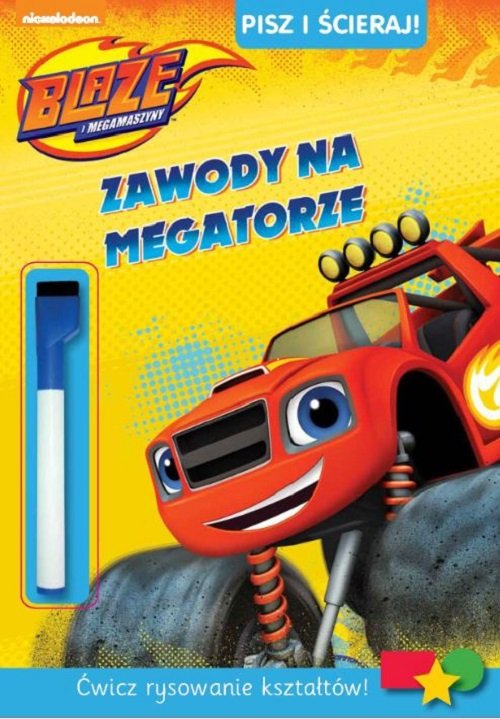 Image of Blaze i Megamaszyny Wyścigi na megatorze Pisz i ścieraj!