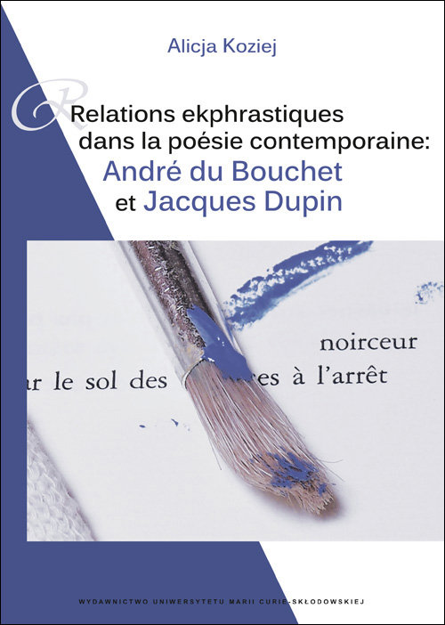 Image of Relations ekphrastiques dans la poesie contemporaine: Relations ekphrastiques Andre du Bouchet et Jacques Dupin