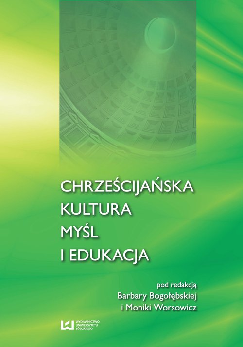 Image of Chrześcijańska kultura myśl i edukacja