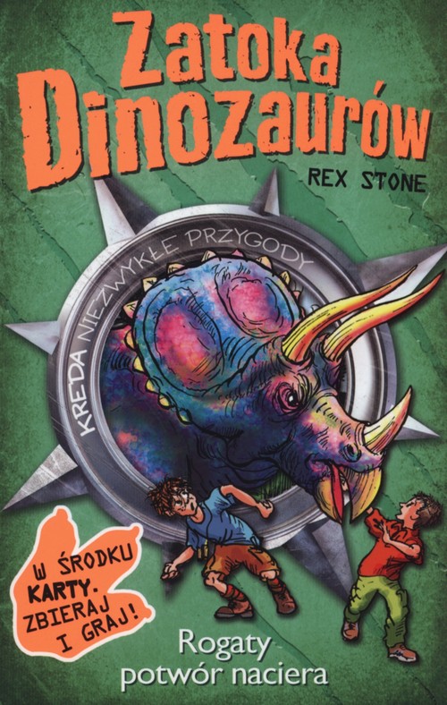 Image of Zatoka dinozaurów Rogaty potwór naciera