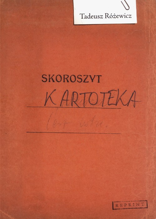 Image of Kartoteka Reprint