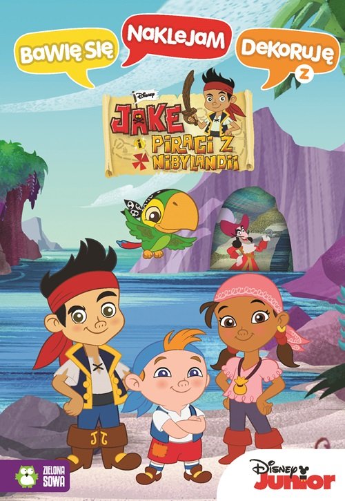 Image of Bawię się naklejam dekoruję Jake i Piraci z Nibylandii