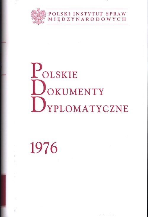 Image of Polskie Dokumenty Dyplomatyczne 1976