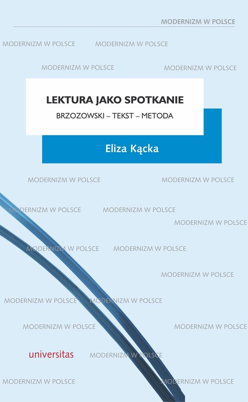Image of Lektura jako spotkanie Brzozowski - tekst - metoda