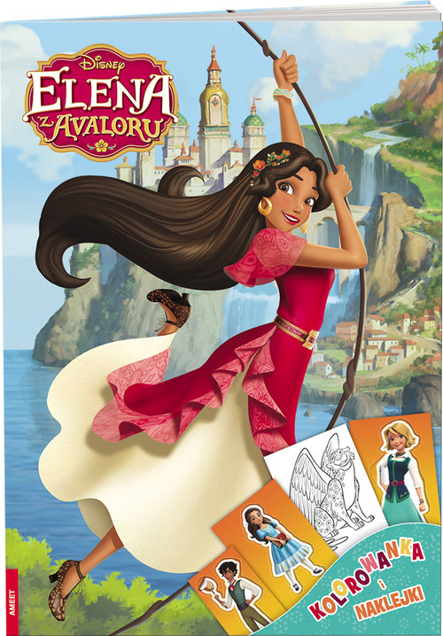 Image of Elena z Avaloru Kolorowanka i naklejki