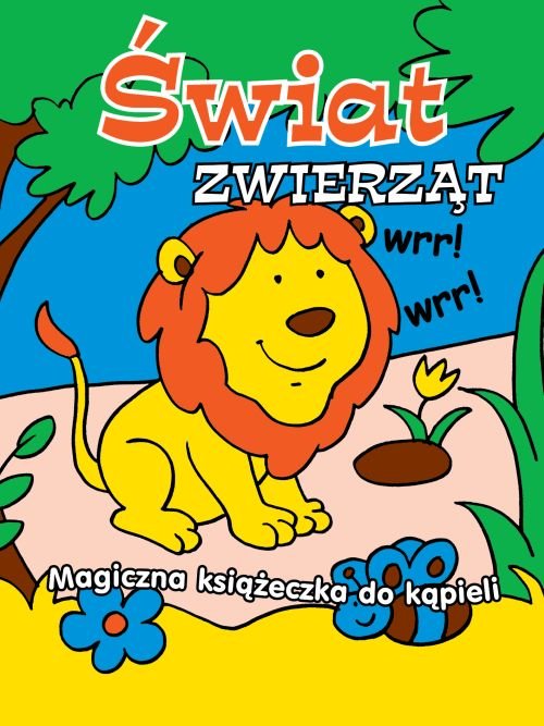 Image of Magiczna książeczka do kąpieli Świat zwierząt zmienia kolor w wodzie