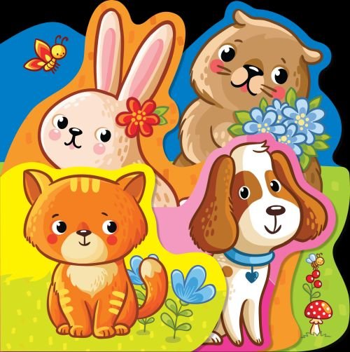 Image of Książeczka do kąpieli Zwierzęta domowe