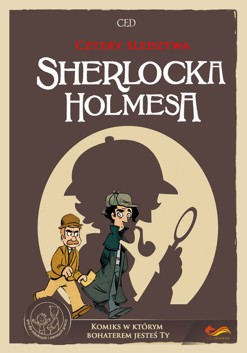 Image of Cztery śledztwa Sherlocka Holmesa Komiks paragrafowy