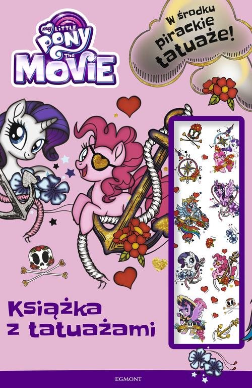 Image of My Little Pony The Movie Książka z tatuażami